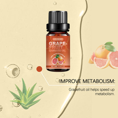 Grapefruit Massage Oil | Moisturizing Body Care