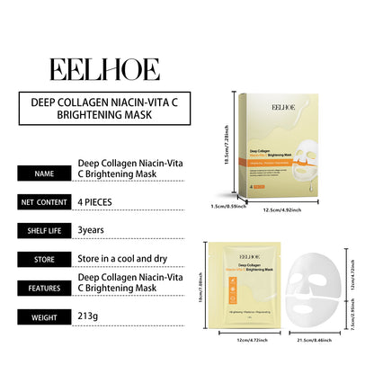 Niacin Vitamin C Whitening Mask | Hydrating Box Set