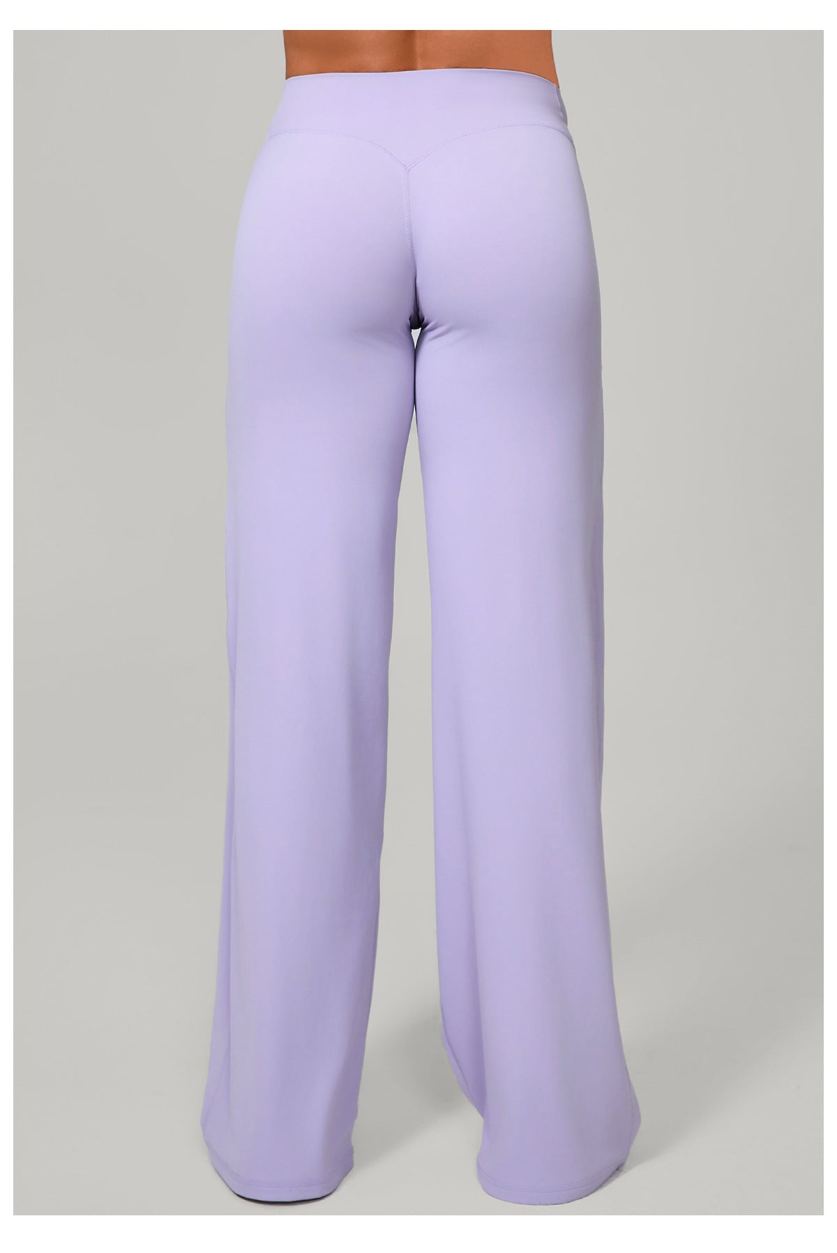 Cotton Blend Yoga Pants | High-Waisted, Straight Leg