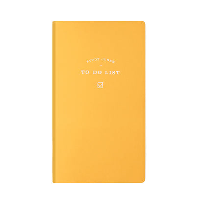 To Do List Notebook — PU Cover, 96 Pages, Macaron & Morandi Colors