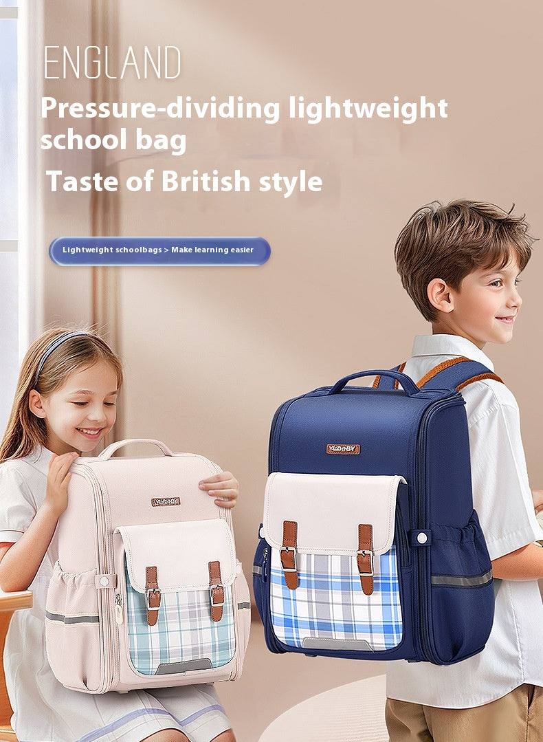 Student Schoolbag Lightweight And Large Capacity Backpack