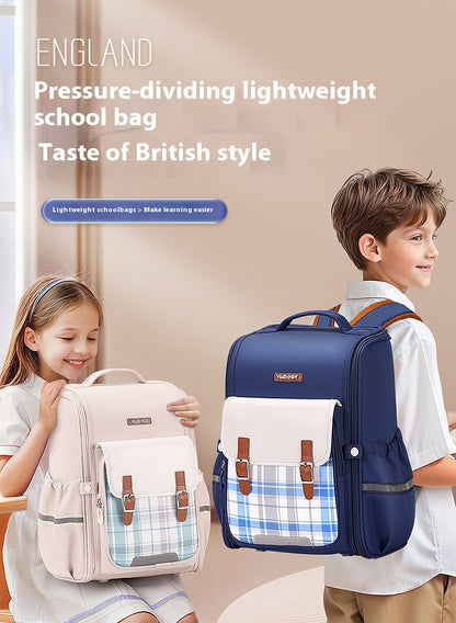 Student Schoolbag Lightweight And Large Capacity Backpack