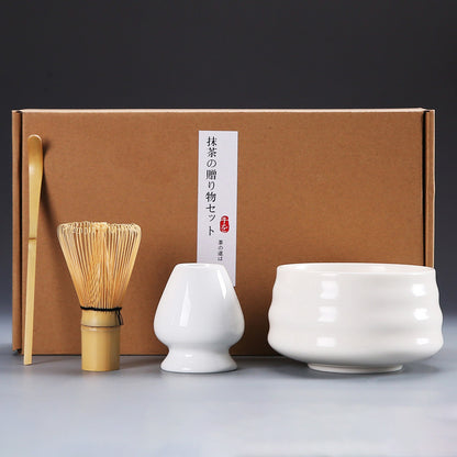 Matcha Tea Brush Set | Hyakumonari, Japanese Gift Box