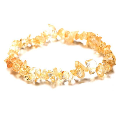 Natural Stone Beaded Bracelet | Irregular Crushed Stone