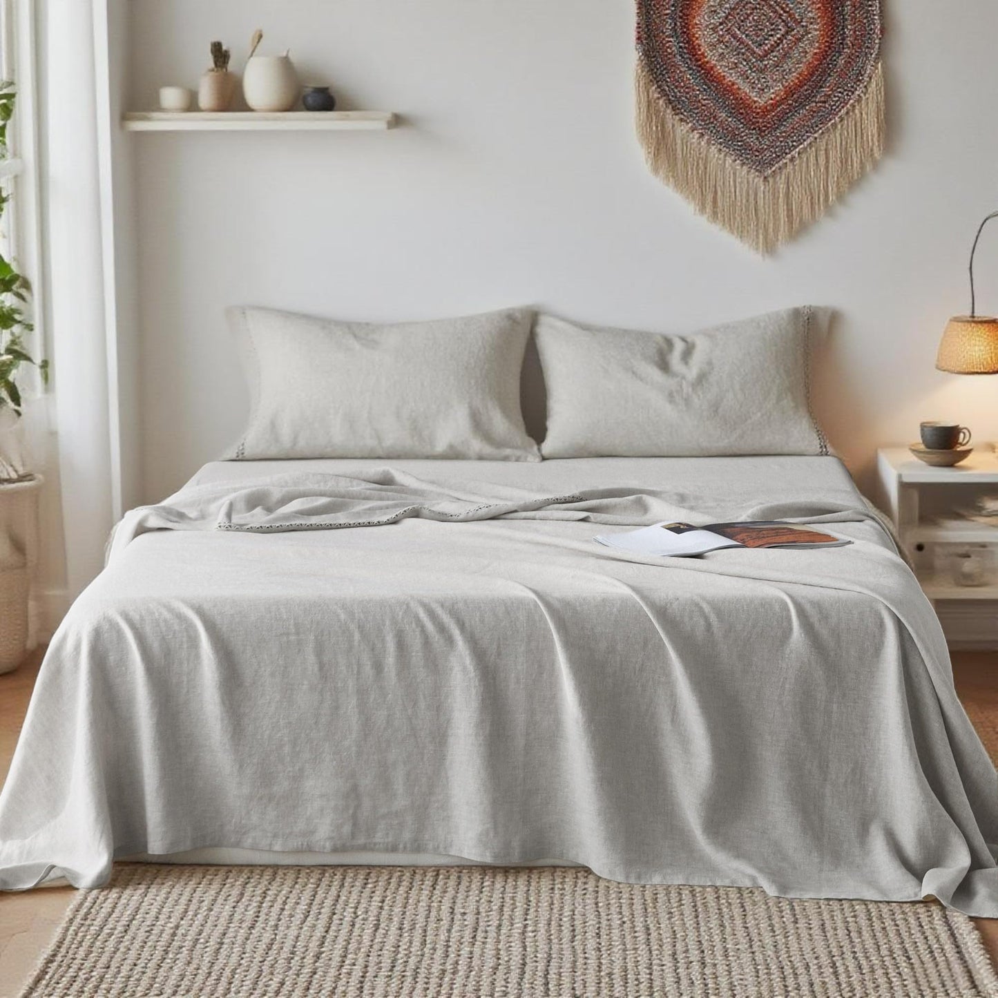Simple Opulence 100% Pure Linen Sheet Set