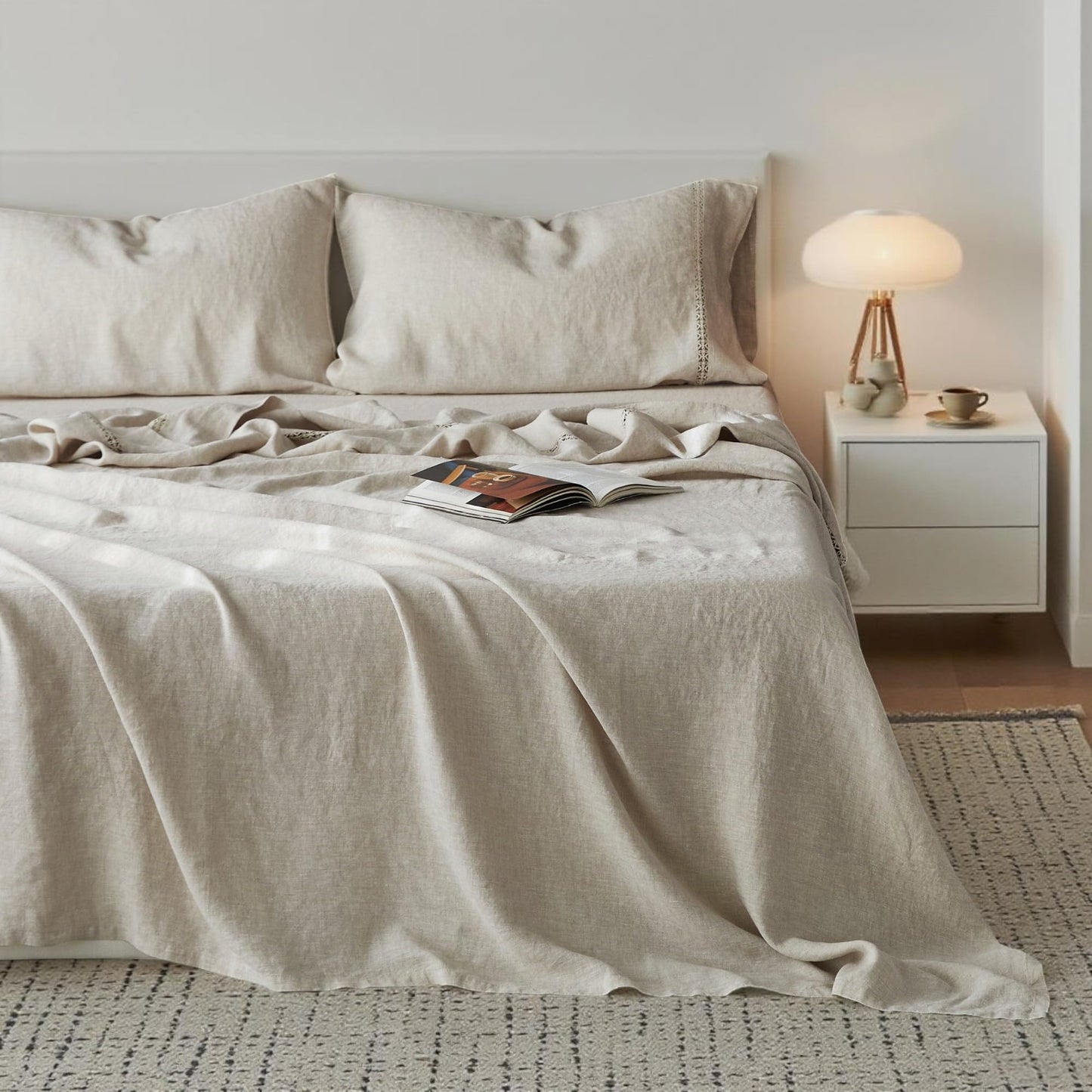 Simple Opulence 100% Pure Linen Sheet Set
