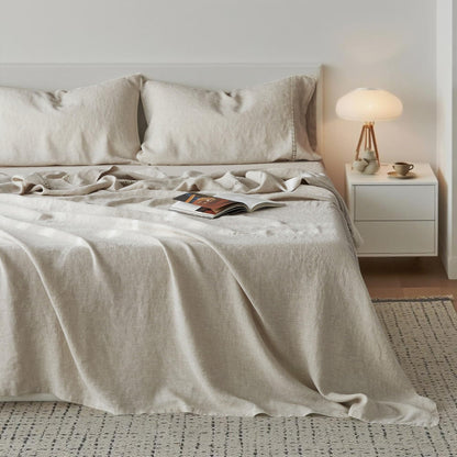 Linen Sheet Set | 100% Pure Linen, Full Size