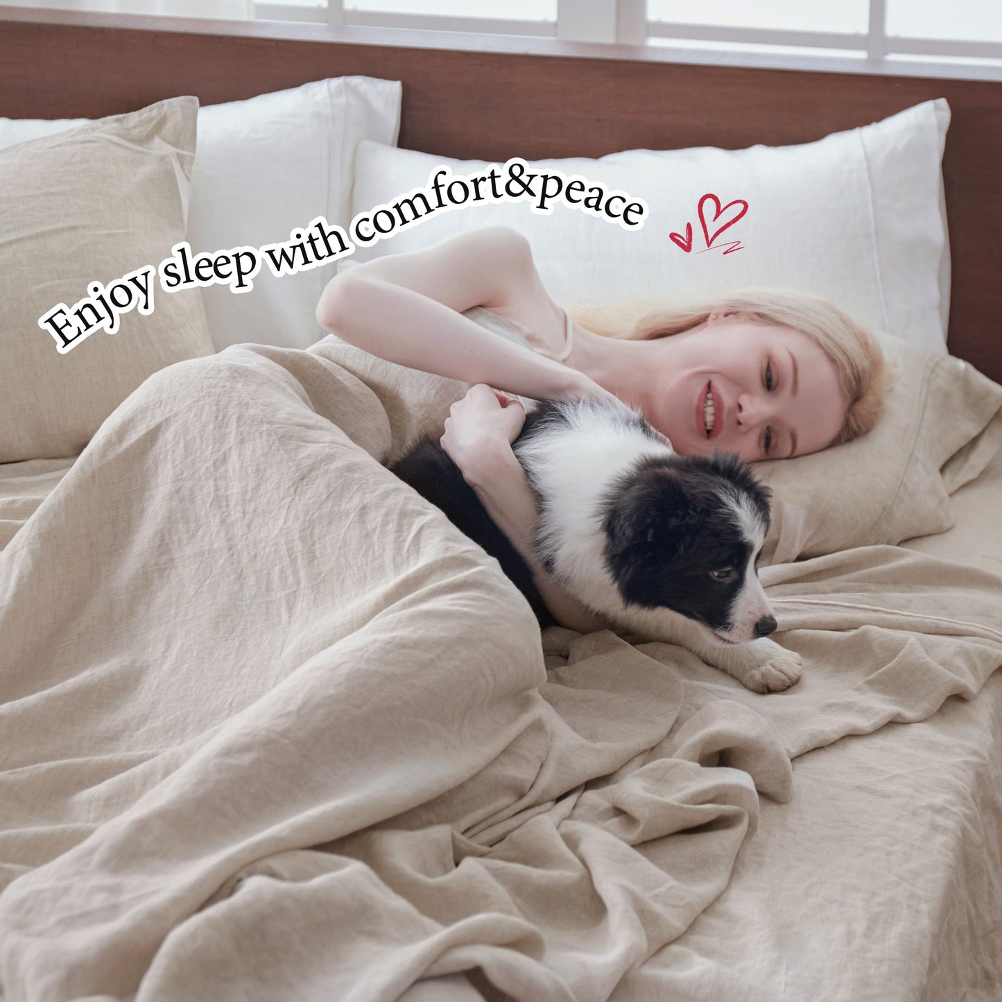 Simple Opulence 100% Pure Linen Sheet Set