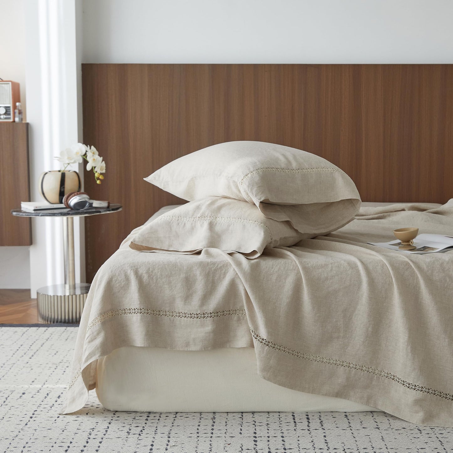 Simple Opulence 100% Pure Linen Sheet Set