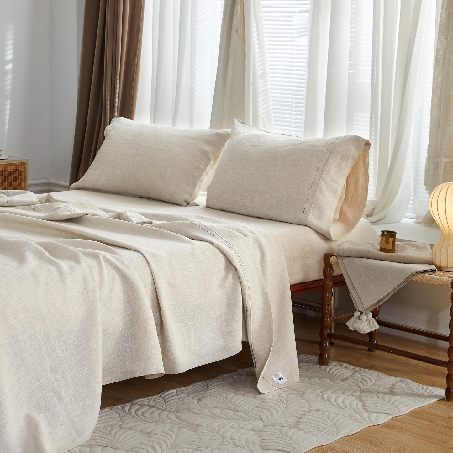 Simple Opulence 100% Pure Linen Sheet Set