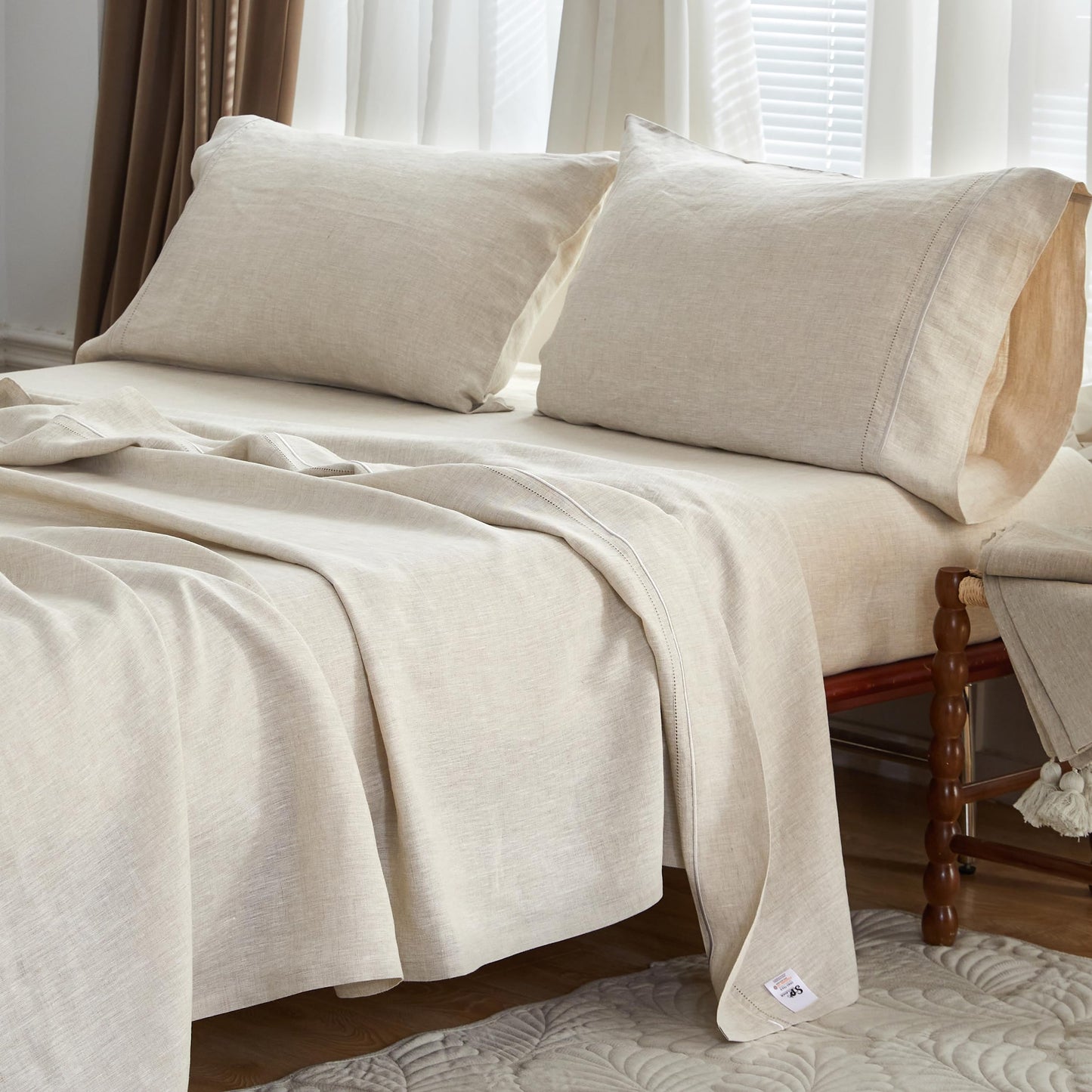 Simple Opulence 100% Pure Linen Sheet Set