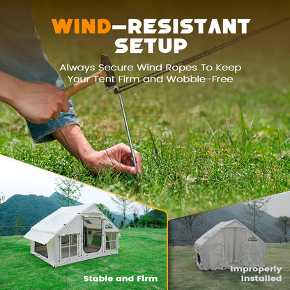 Inflatable Tent | Quick-Setup Glamping Air Tent