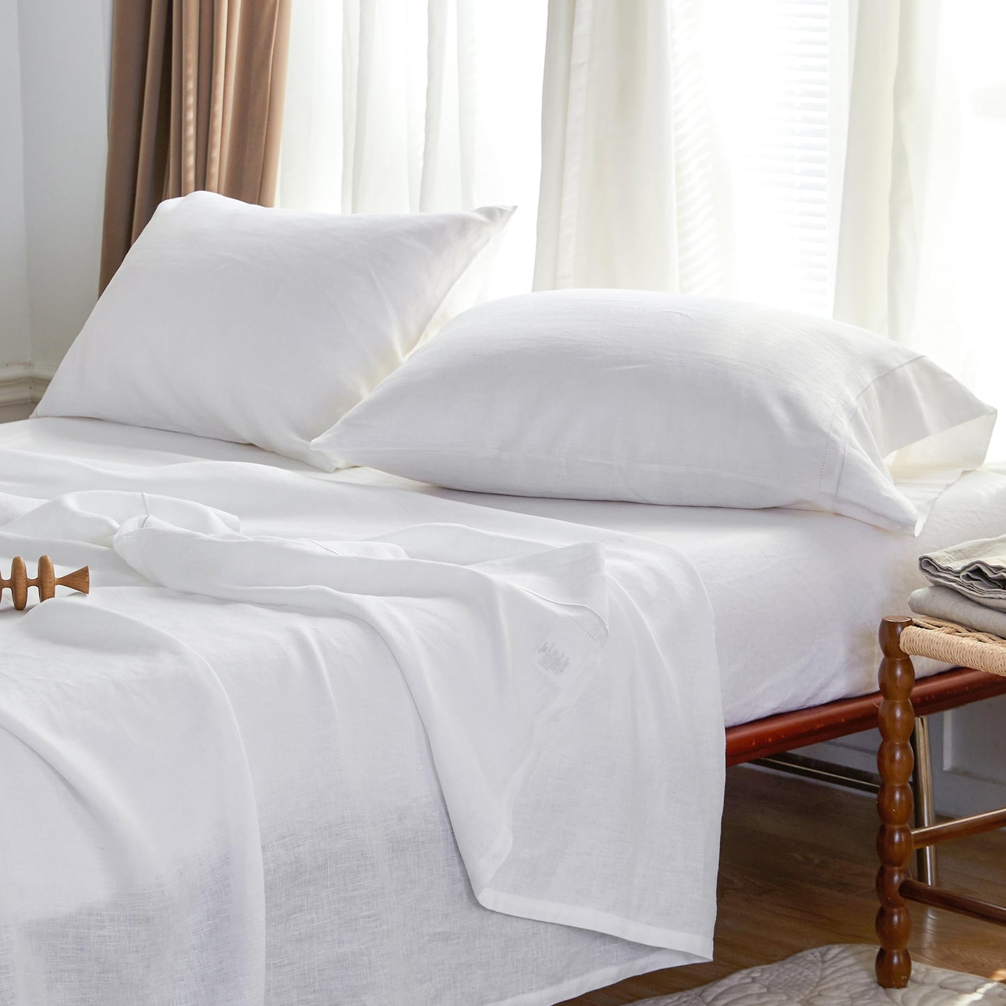 Simple Opulence 100% Pure Linen Sheet Set
