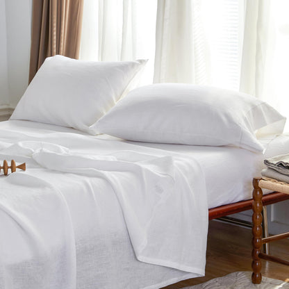 Linen Sheet Set | 100% Pure Linen, Full Size