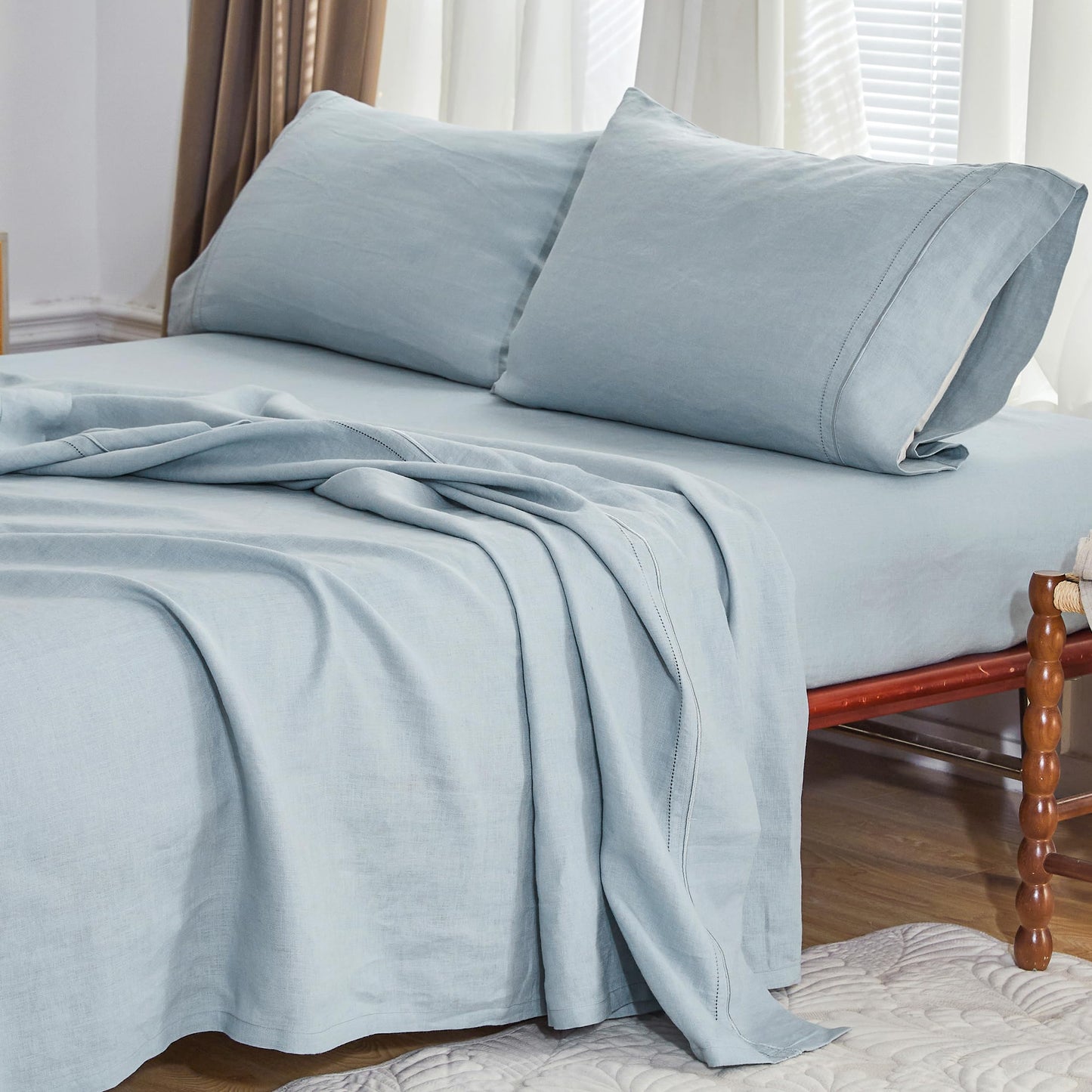 Simple Opulence 100% Pure Linen Sheet Set