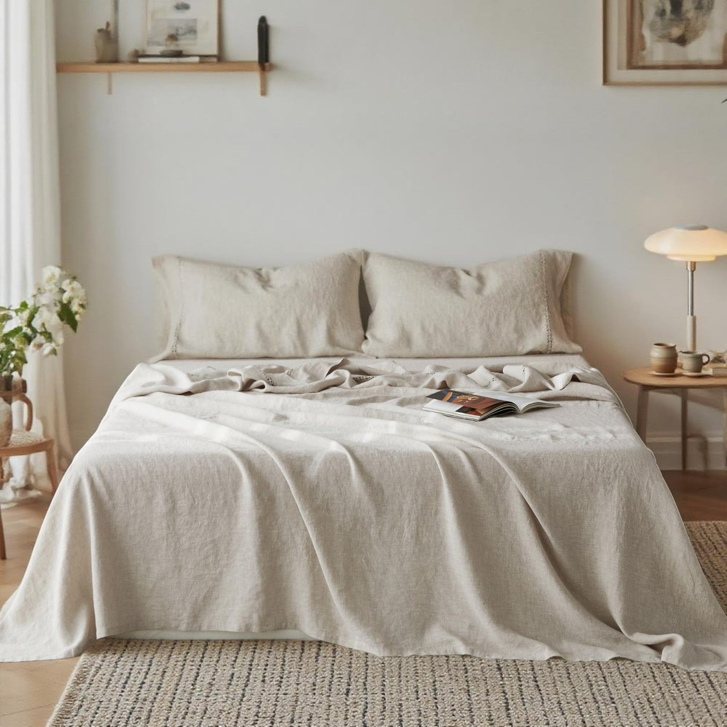 Simple Opulence 100% Pure Linen Sheet Set
