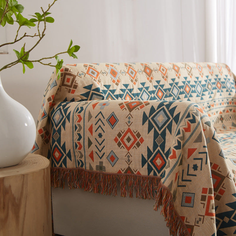 Cotton Blanket | Bohemian-style, Gauze, 150*200 cm