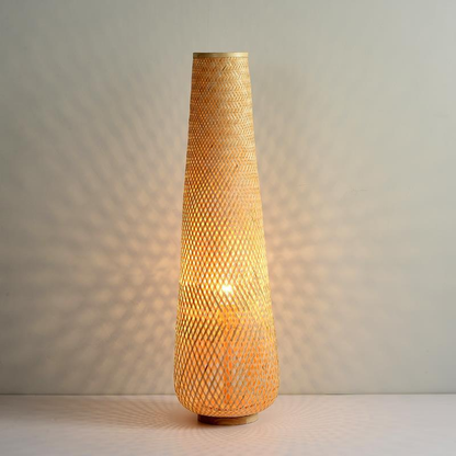 Bamboo Floor Lamp | Japanese Style, Dimmable, LED