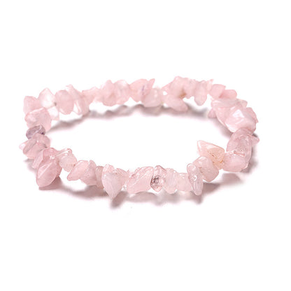 Natural Stone Beaded Bracelet | Irregular Crushed Stone