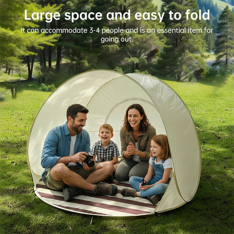 Heavy Duty Beach Tent | Windproof UV Protection Shelter
