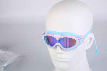 Kids Swim Goggles | UV Protection, Anti-Fog, Ear Plugs