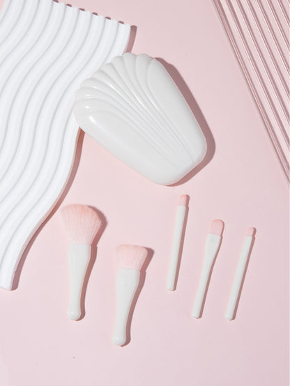 Nylon Blusher Brush Set | Mini Portable Travel Tool