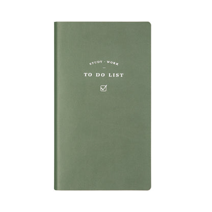 To Do List Notebook — PU Cover, 96 Pages, Macaron & Morandi Colors