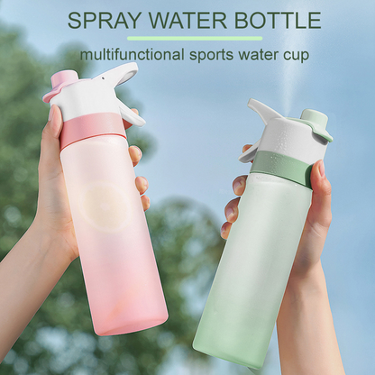 Plastic Spray Water Bottle | Large Capacity, White