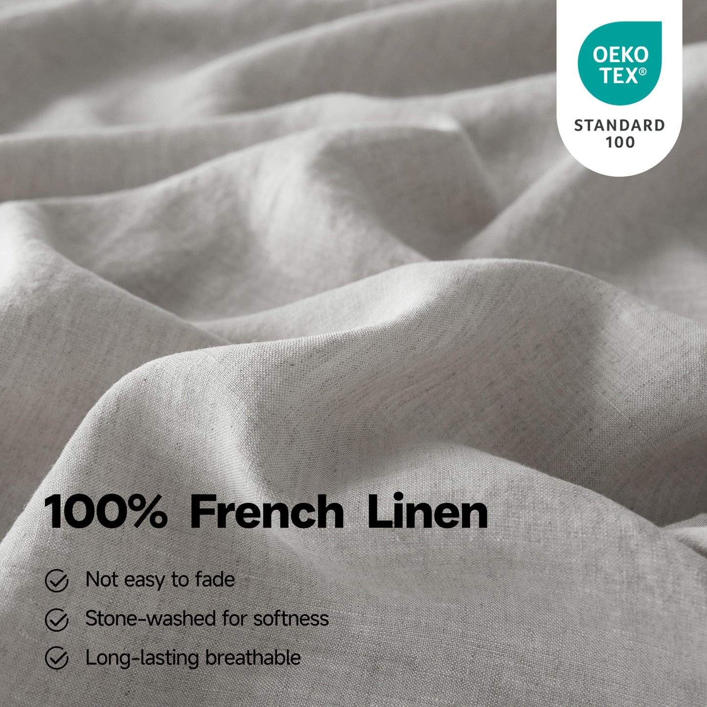 Simple Opulence 100% Pure Linen Sheet Set