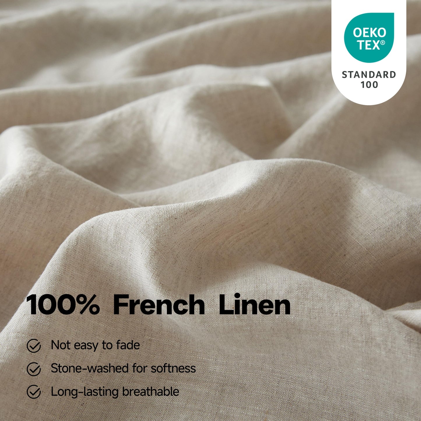 Simple Opulence 100% Pure Linen Sheet Set