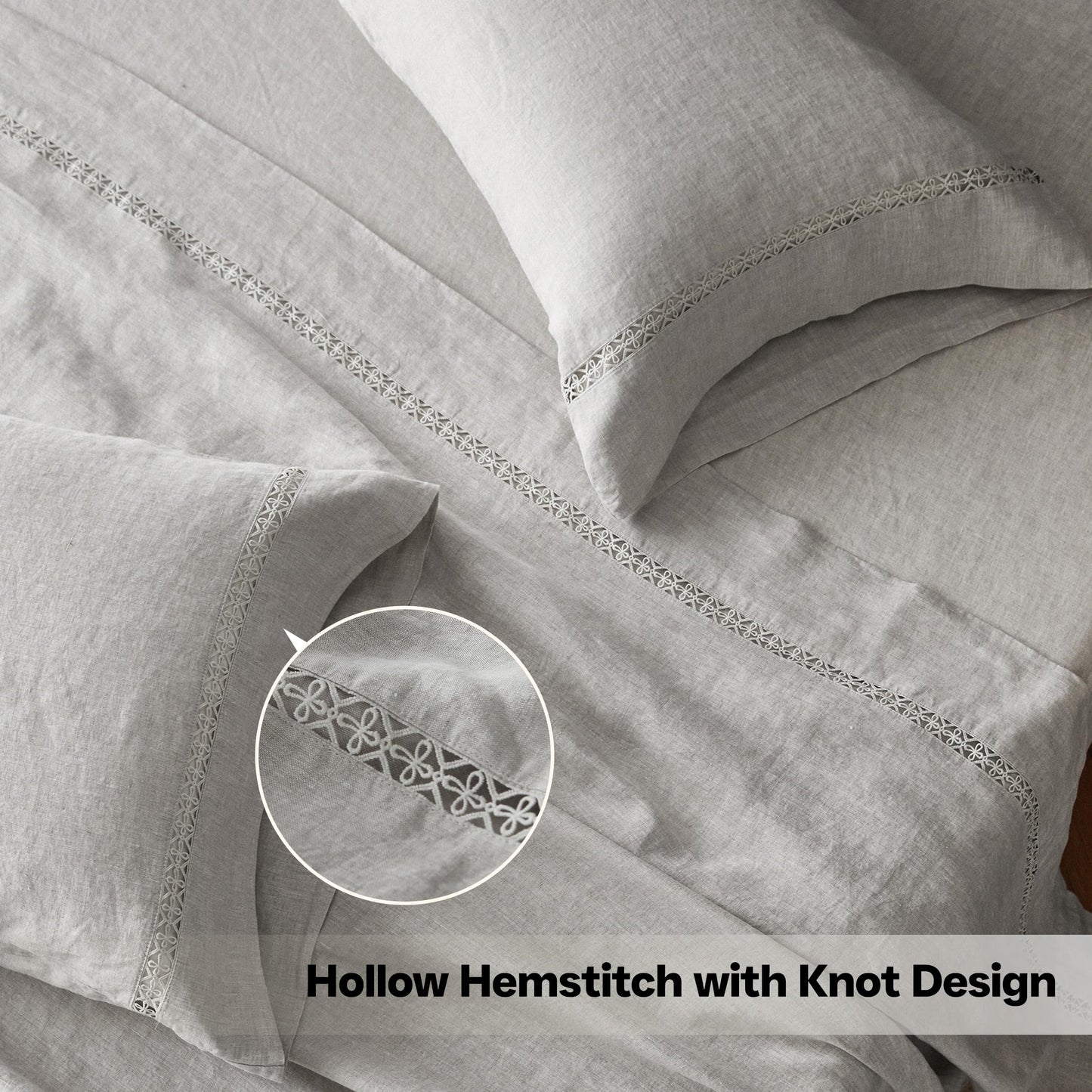 Simple Opulence 100% Pure Linen Sheet Set