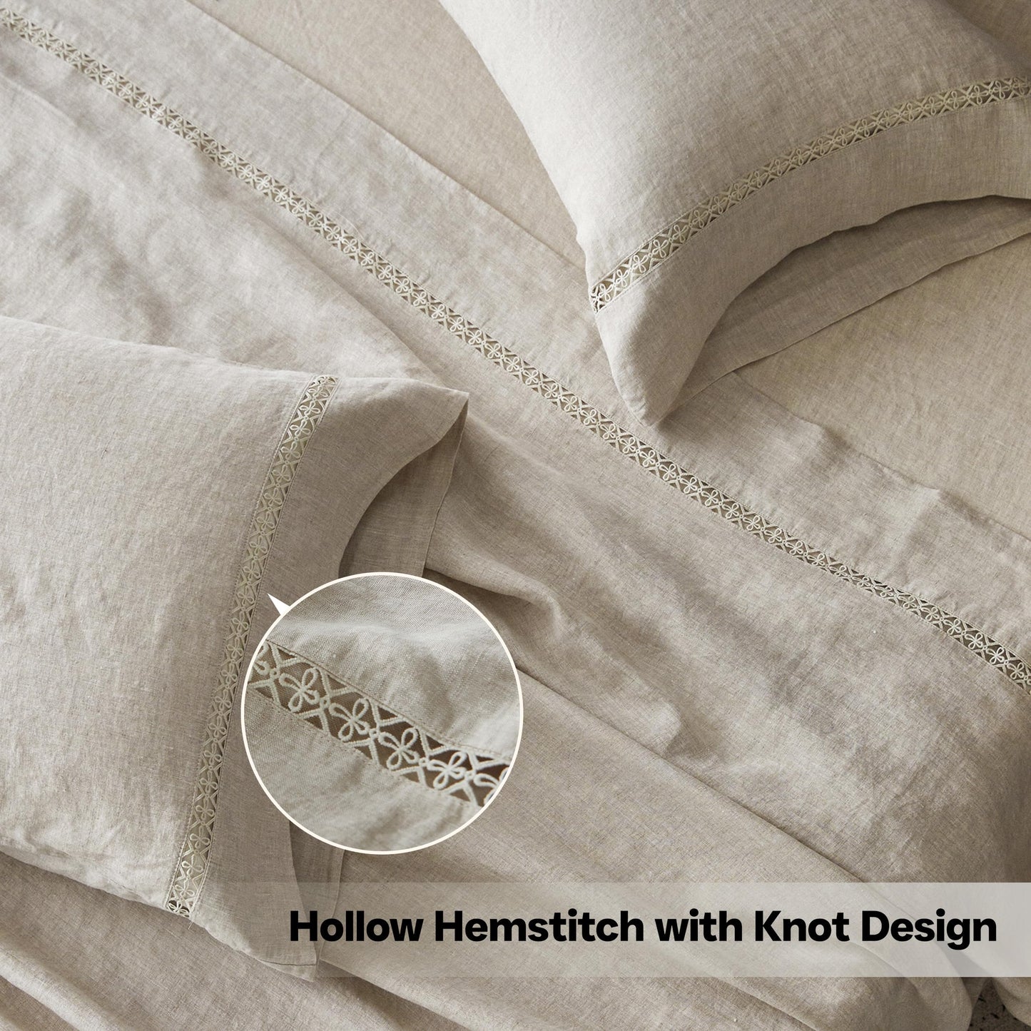 Simple Opulence 100% Pure Linen Sheet Set