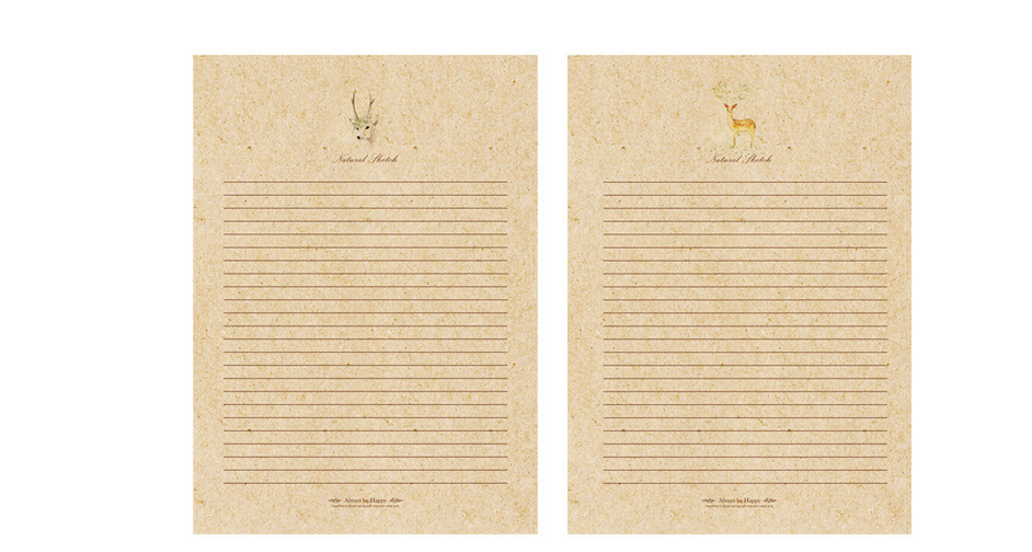 Fawn Kraft Stationery