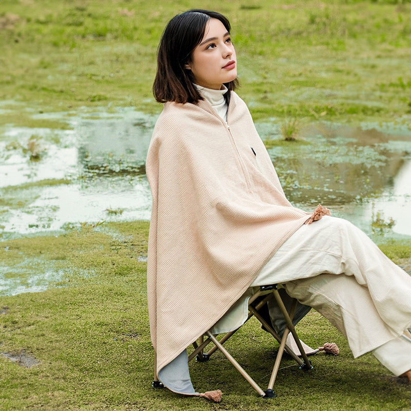 USB Heated Shawl Blanket | Soft, 150*80cm
