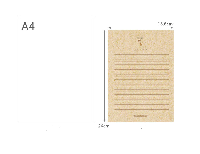 Fawn Kraft Stationery