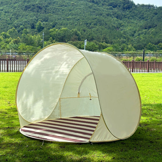 Heavy Duty Beach Tent – Windproof UV Protection Sun Shelter for Families