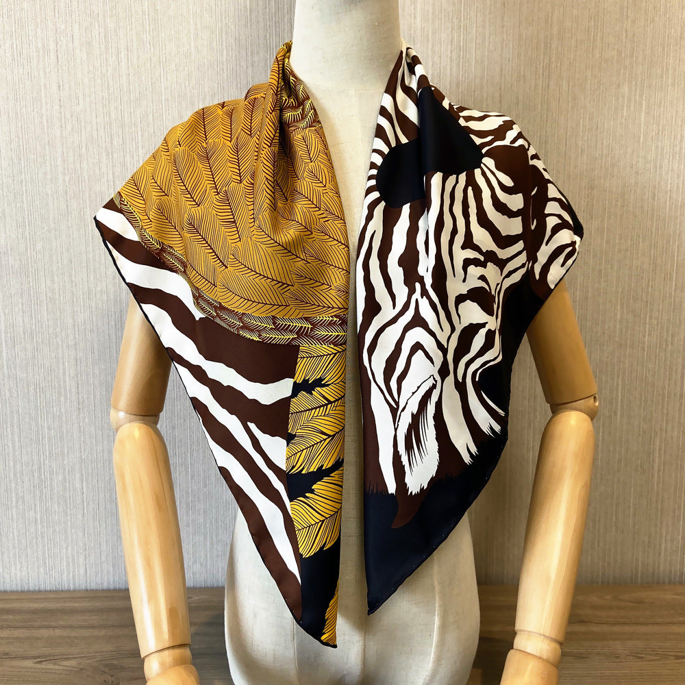 Silk Twill Square Scarf | Pegasus Angel Wings