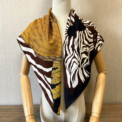 Silk Twill Square Scarf | Pegasus Angel Wings