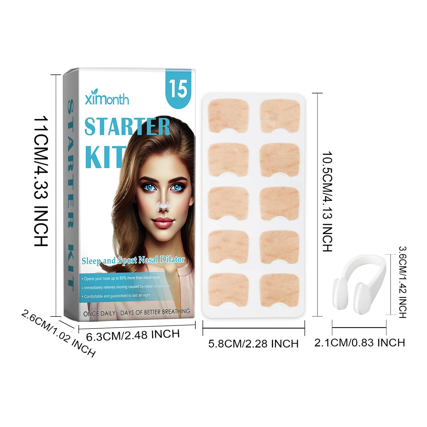 Anti-Snoring Nasal Care Set | Non-Woven Fabric