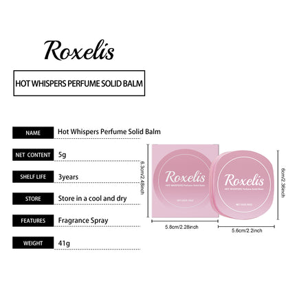 Rose Solid Balm | Elegant, Portable Fragrance