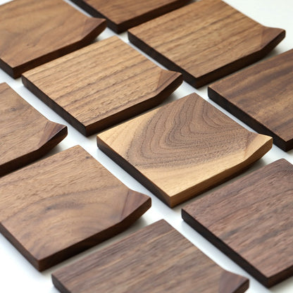 Wood Coaster | Black Walnut, Japanese Style