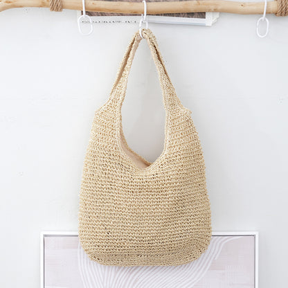 Paper Tote Bag | Black, Beige, Khaki, Urban Minimalist