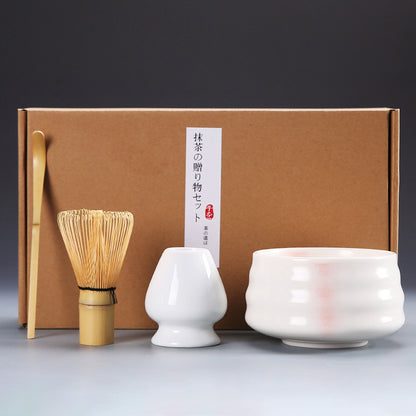 Matcha Tea Brush Set | Hyakumonari, Japanese Gift Box