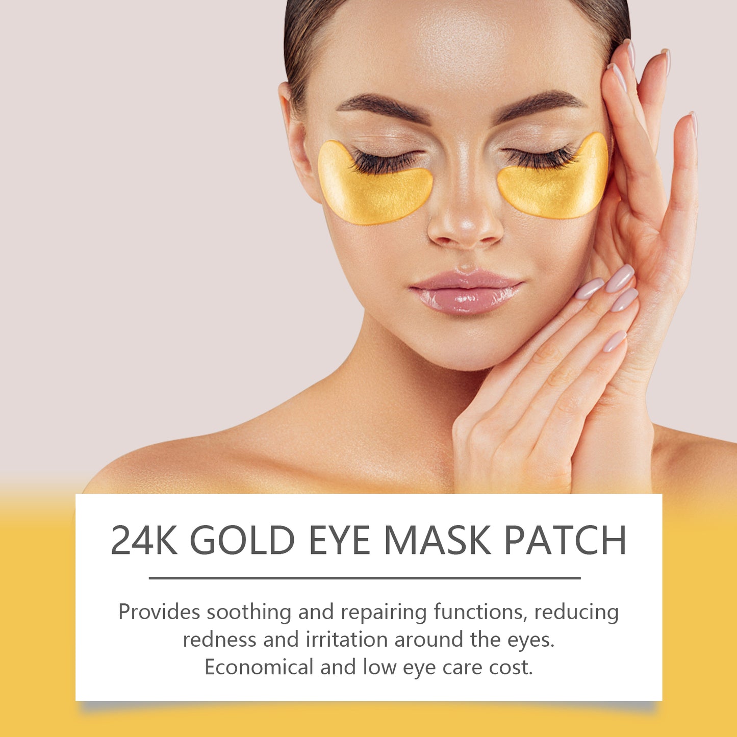 24k Gold Eye Mask | Nourishing & Hydrating