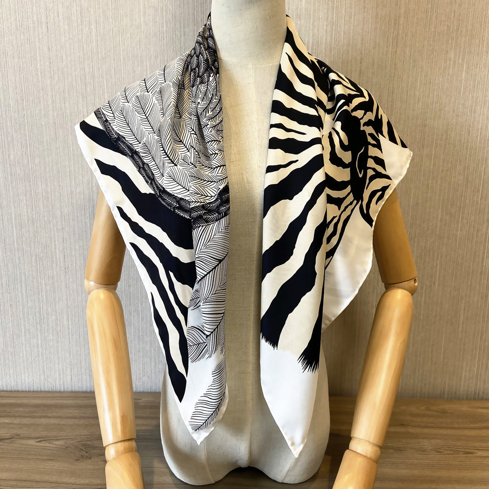 Silk Twill Square Scarf | Pegasus Angel Wings