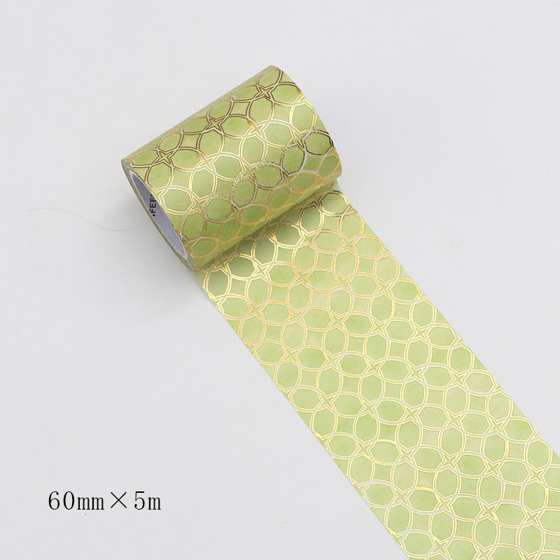 Alice Bronzing Paper Tape Stickers 30mm and 60mm x5m