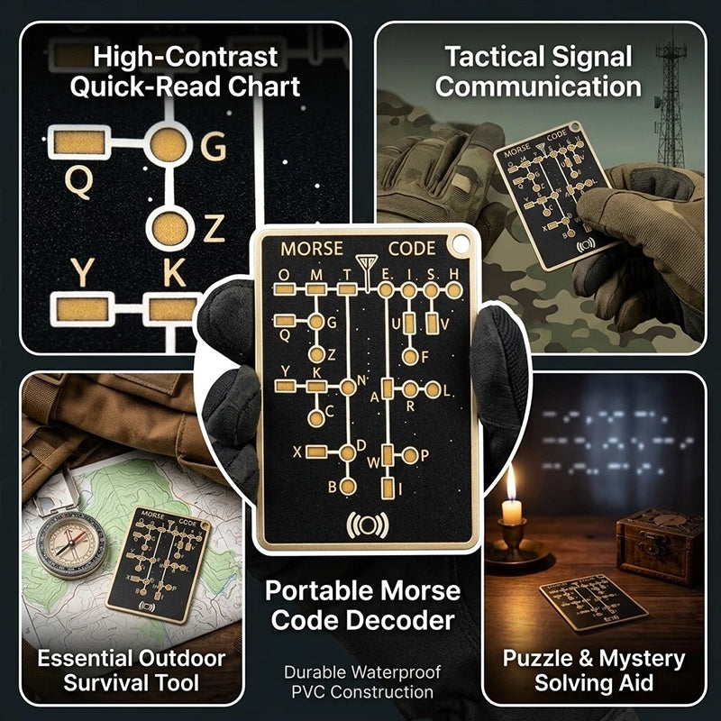 Morse Code DIY Kit | PCB Board with LED Light & Key