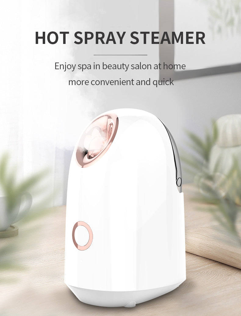 Thermal Spray Face Steamer | Z Series, White & Pink