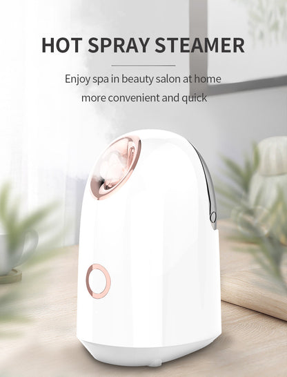 Thermal Spray Face Steamer | Z Series, White & Pink