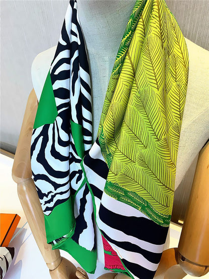 Silk Twill Square Scarf | Pegasus Angel Wings